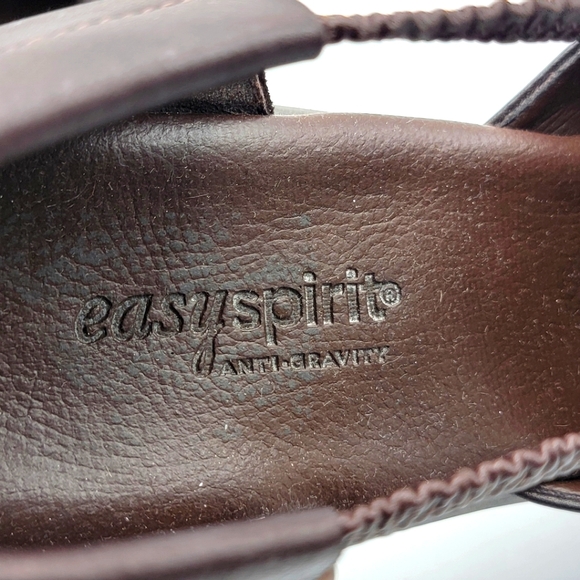 Easy Spirit Anti-Gravity BROWN LEATHER Size 11 - Picture 7 of 8